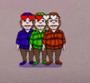 A trio of Hungrymen