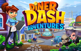 Diner dash adventures banner