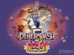 Diner Dash 5 Boom Collector's Ed Hometown Hero Flo on The Go Mac