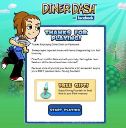 Now You Can Play Diner Dash On Facebook