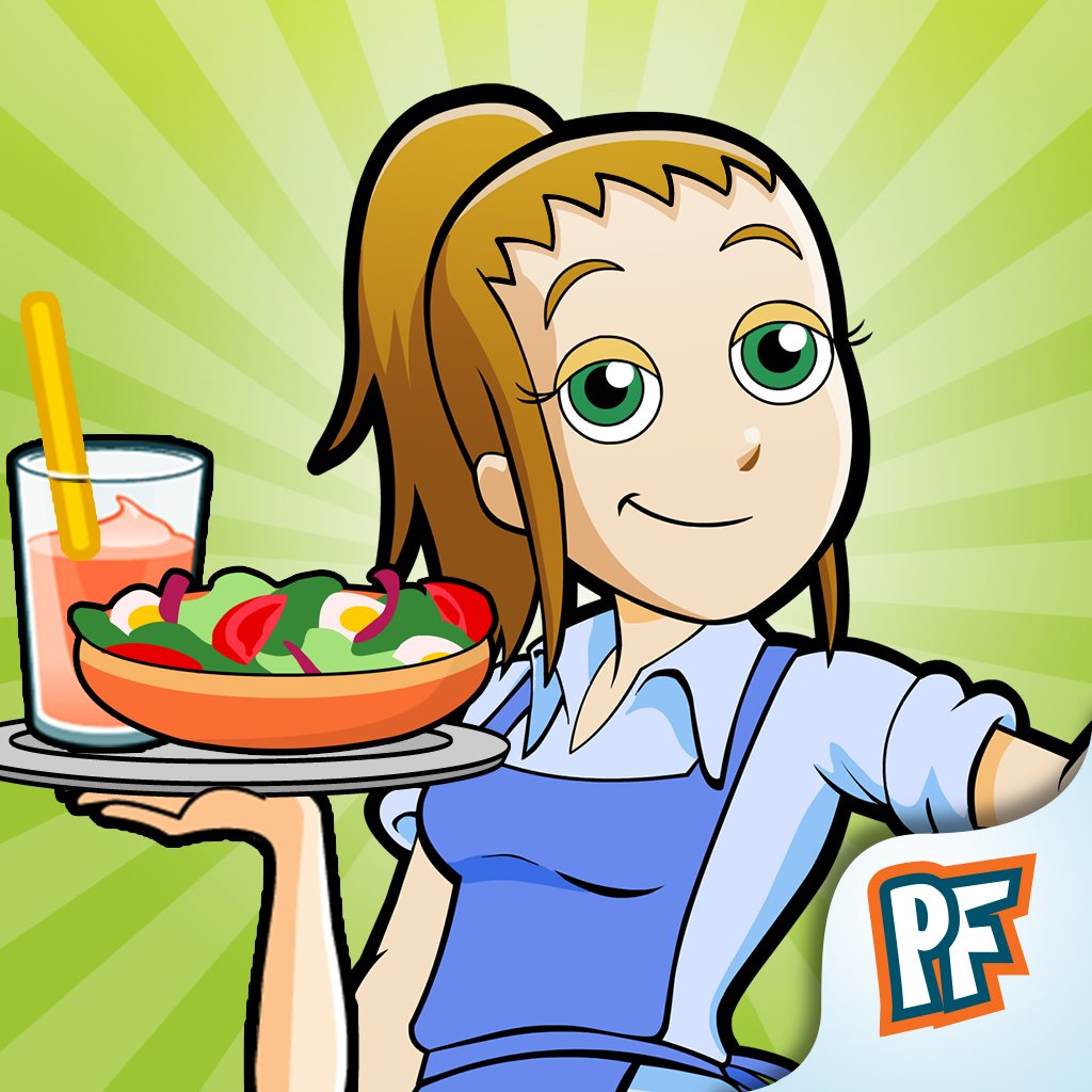 Diner Dash Android game available in the Google Play Store