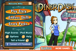 PlayFirst brings Diner Dash to iPhone