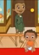 Abe and his mom