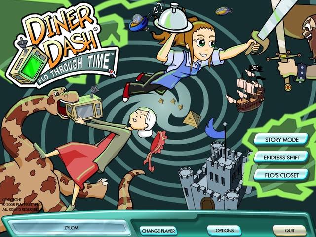 Diner Dash Flo on the Go & Diner Dash Hometown Hero Jewel Case PC