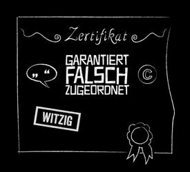 Garantiert falsch zugeordnet