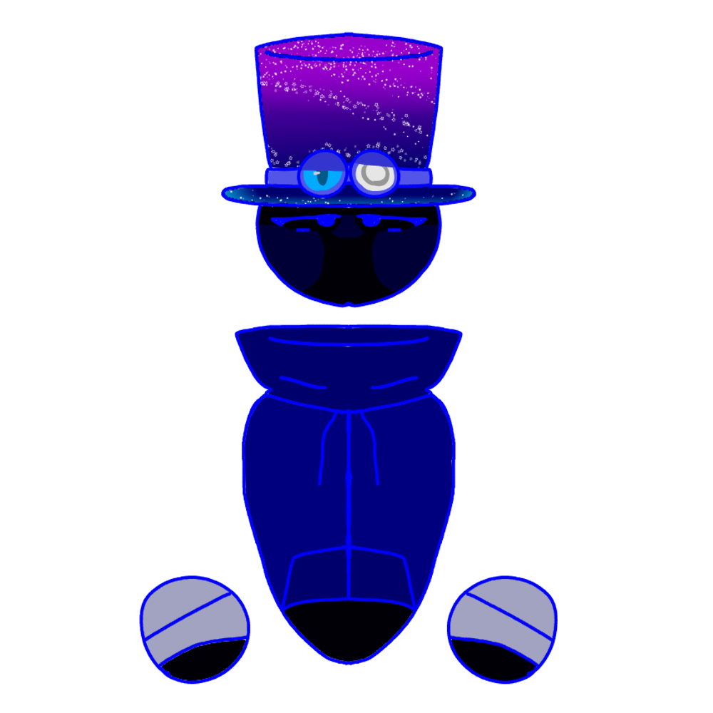 Blue Top Hat with White Band, Roblox Wiki