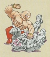 Karnov artwork from Famicom port manual