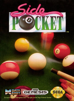 Side Pocket - Mega Drive. TRICK GAME 100% 