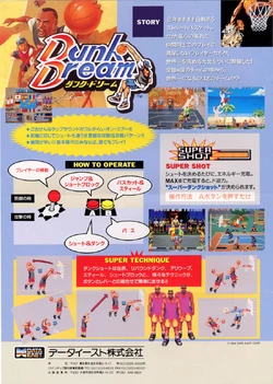 Neo Geo SNK - Flyer Street Hoop (pas Street Slam) Pour Neo Geo AES - Très Rare