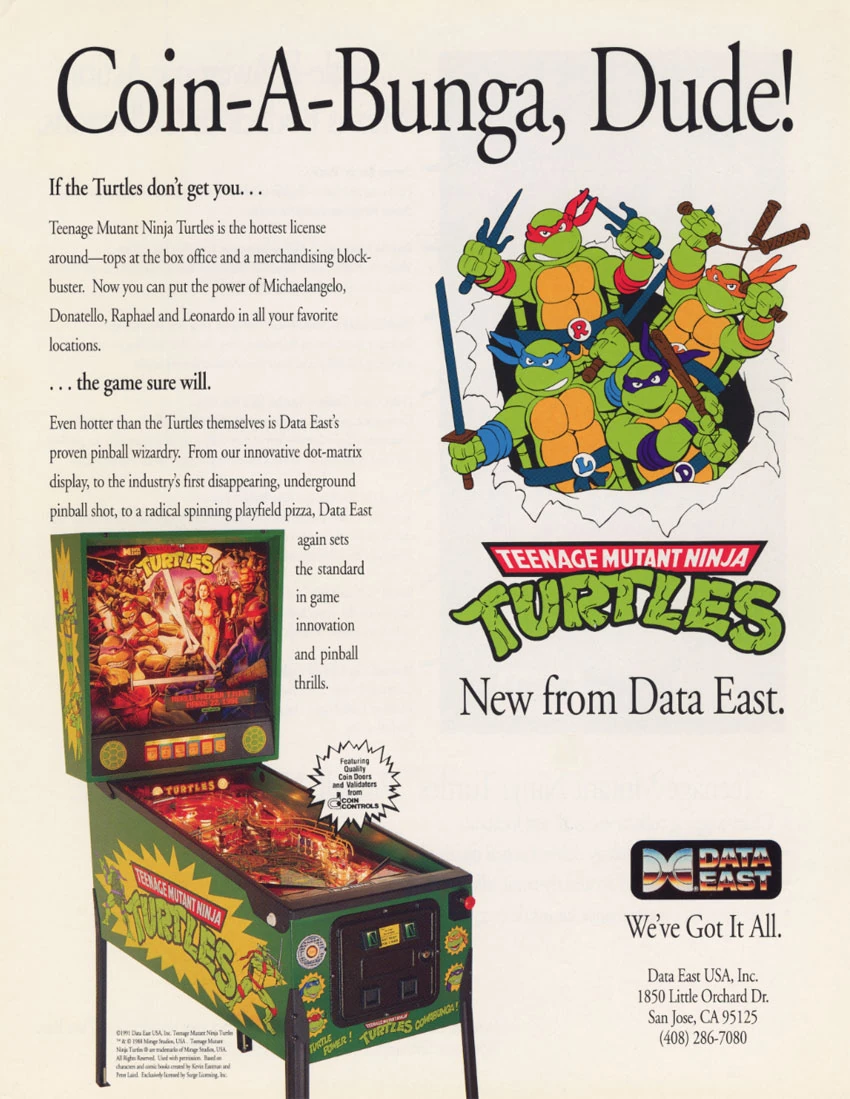 Teenage Mutant Ninja Turtles | Data East Wiki | Fandom