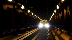 Unterirdischer Truppentransporter