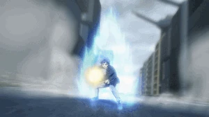 Shido using his secret technique