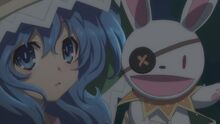 Yoshino taunts Tohka