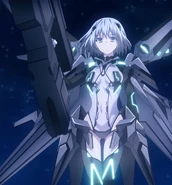 Оригами в CR-Unit «Мордред» в первых трех вариантах (серии 1-8)