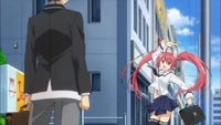 Shido et sa sœur se promettent de se retrouver après les cours