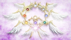 Mio’s halo with the ten Sephira Crystals