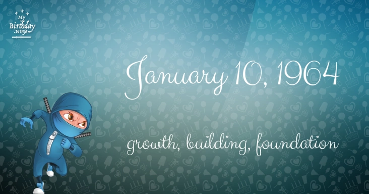 January 10, 1964 | Date Mania Wiki | Fandom