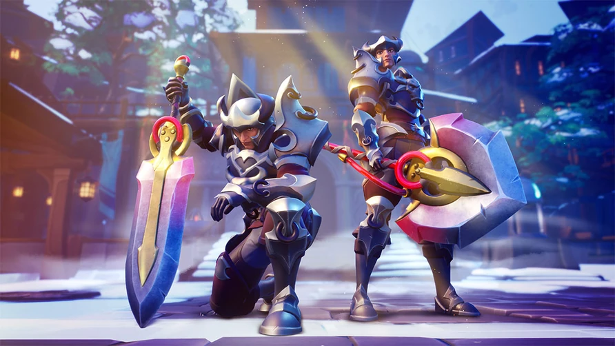 Picture showcasing the Level 50 Free track armour skin obtainable from the Myth & Legend Hunt Pass