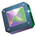 Prismatic Coin Icon