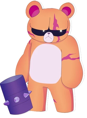 Serious Kuma (kittenxx ver) | Dave and Friends Official Wiki