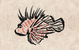 Red Lionfish PU