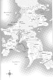 Drenai map