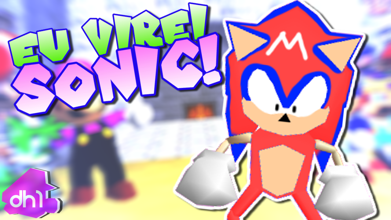 VIREI O SUPER SONIC NO ROBLOX!! 