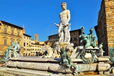 Fountain of Neptune by Ammanati, Piazza della Signoria, Florence