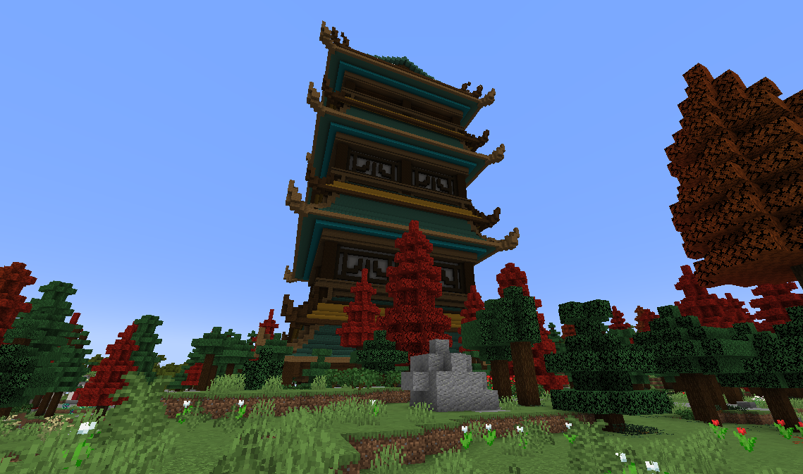 Chinese Pagoda Minecraft Map