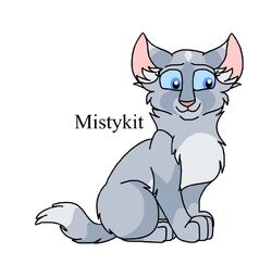 Mistyreed as a warrior cat