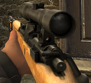 Kar98k in Day of Defeat: Source with scope attached