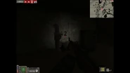 Leave that bunker and go under the tunnels near the big cannon, and search for a number (42)
