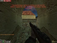 The objective on the Axis' side.