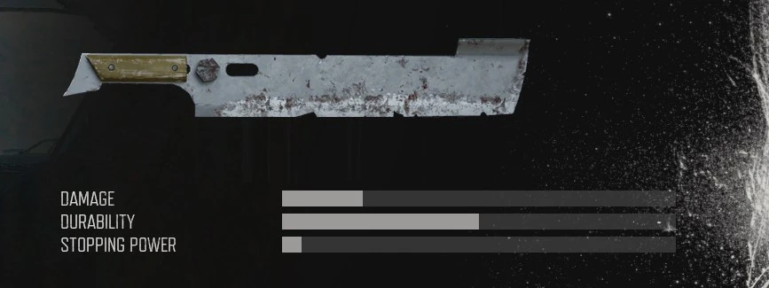 lawn mower blade machete