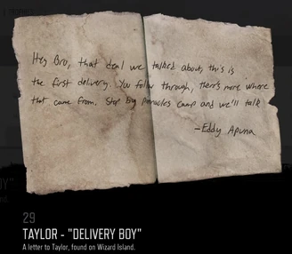 Taylor letter