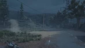 Entering the region.