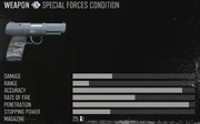The stats of the PDW.