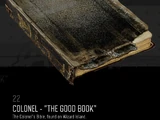 Colonel - "The Good Book"