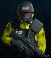 The NERO soldier playable in Challenges.