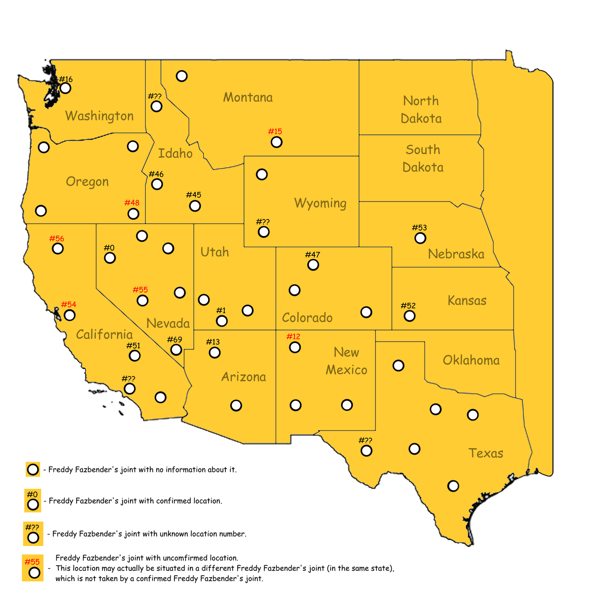 Freddy Fazbender's Location Map Dayshift at Freddy's Wikia Fandom