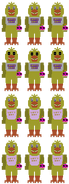 Chica's sprites from DSAF 3.