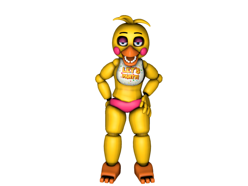 Toy Chica For A Fnaf Sl Amino Collab Https - Fnaf 2 Toy Chica