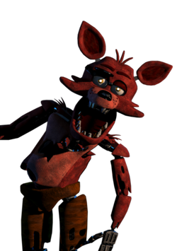 Hi guys someone requested fixed withered foxy and here it is and sorry if  it is not that good i did it at 4:35 (render credit to gabe the waffle) :  r/fivenightsatfreddys