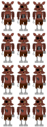 Foxy's Sprite Sheet.