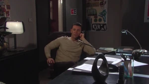 Chad in his Paris office