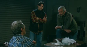 Clyde Weston with Xander and Orpheus