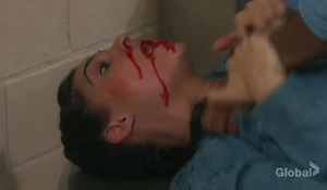 Gabi beaten in prison