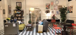 Chad and Abigail's apartment in Paris.