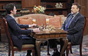 Stefano and Chad Play Chess.