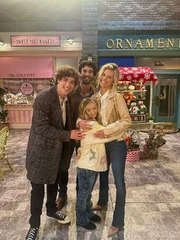 Aaron Greene , Felicity Greene , Mark Greene and Cat Greene.